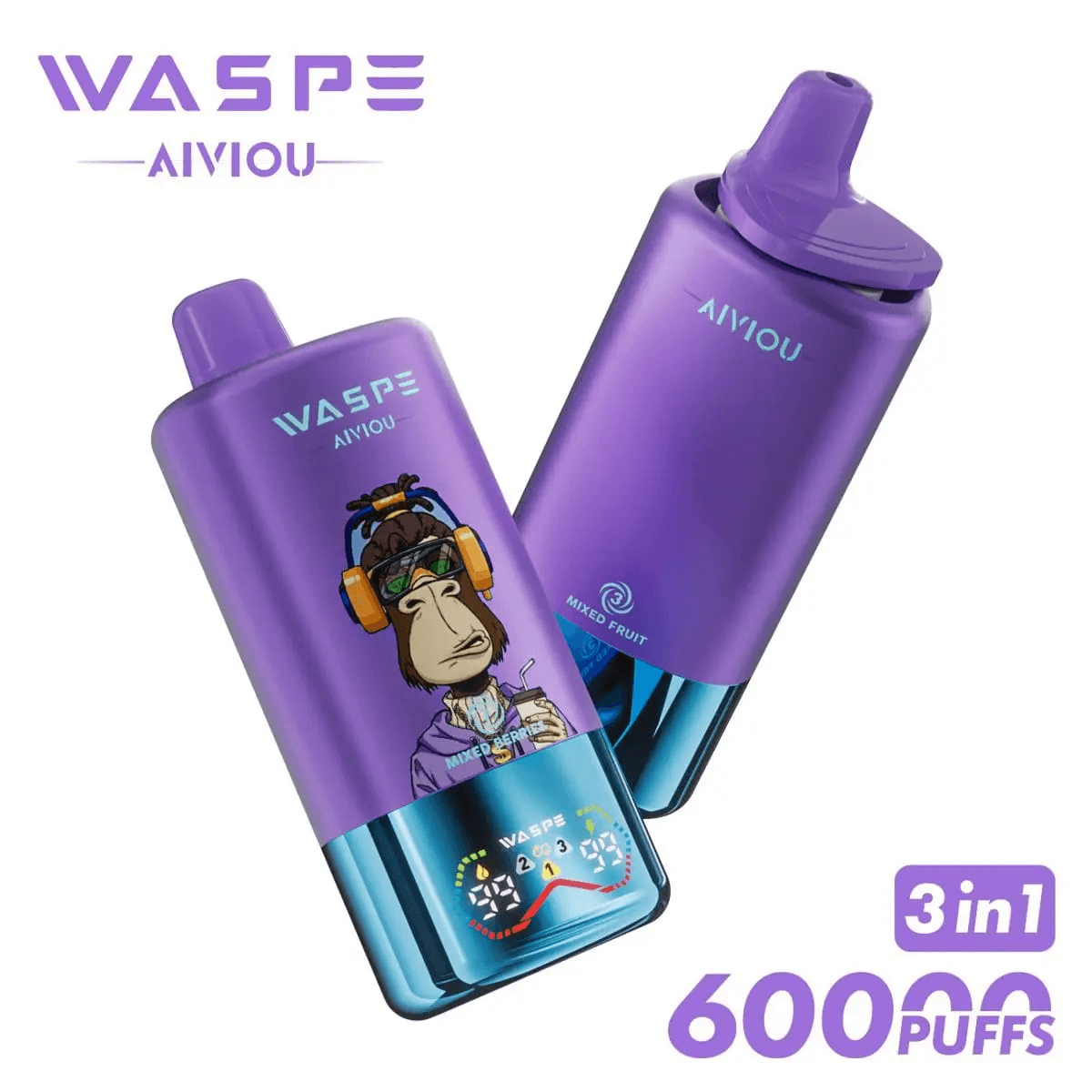 WASPE 60K 3-w-1 60000 Puffs